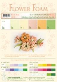  Leane Creatief Flower Foam - Blomster skum 6 farver 